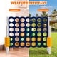 preview thumbnail 9 of 8, Gymax Jumbo 4-to-Score Game Set 4 in A Row Kids Adults w/ 42 Jumbo