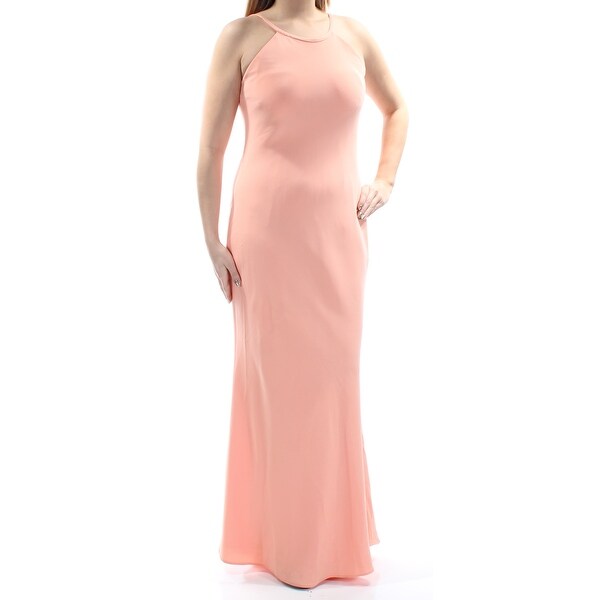 calvin klein coral dress