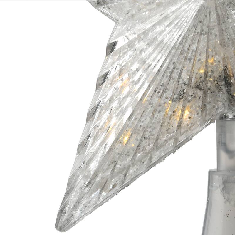 National Tree Company 10 in.Tree Top Star for Artificial Trees with Dual Color Lights - 1 Foot