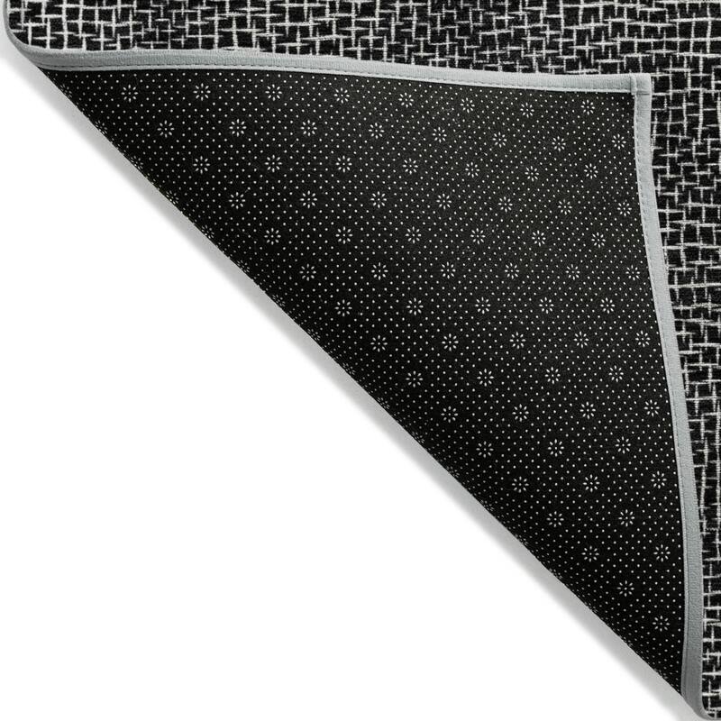 HomeRoots Geometric Transitional Rectangle Outdoor Rug