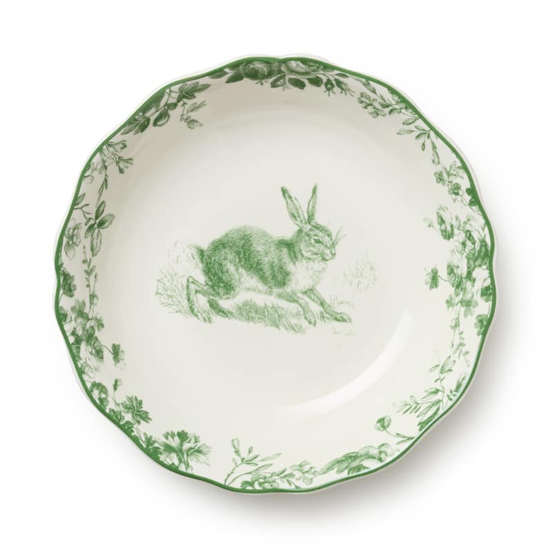 Certified International Le Jardin Set of 4 Soup Bowl 8" 4 asst - 8"W x 8"D x 2"H