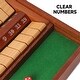 preview thumbnail 4 of 4, GSE™ 2-Player Wooden 12 Number Shut The Box Dice Game Set for Family Game Night, Dice Table Games, Bar Games