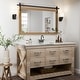 preview thumbnail 76 of 96, Modern Wall Mirrors, Rectangular Mirror with Wood Framed, Bathroom Mirror Barn Mirror Barn Door Mirror with Multi Size