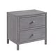 preview thumbnail 6 of 12, Soho Baby Everlee Nightstand Grey