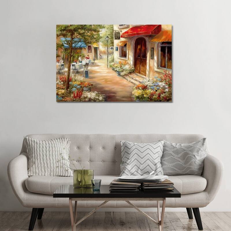 iCanvas "Cafe Afternoon III" by Nan Canvas Print - 32x48x1.5