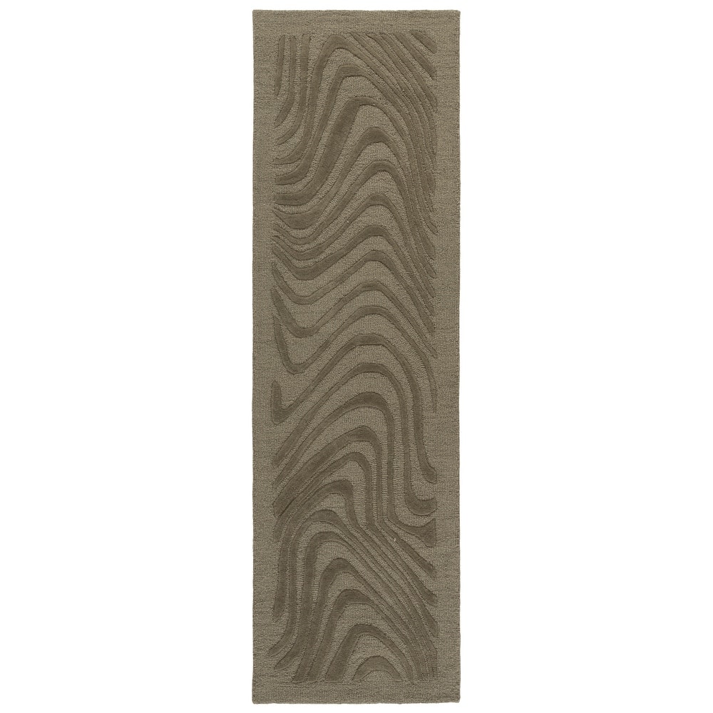 SAFAVIEH Handmade Ebony Sabiye Wool Rug