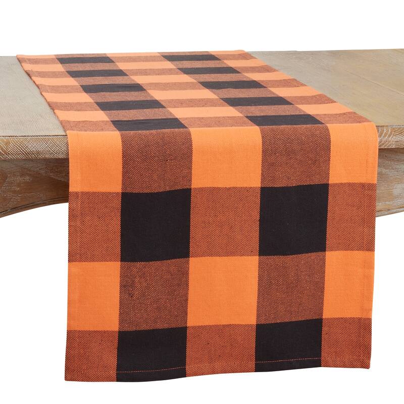 Table Runner With Buffalo Plaid Design