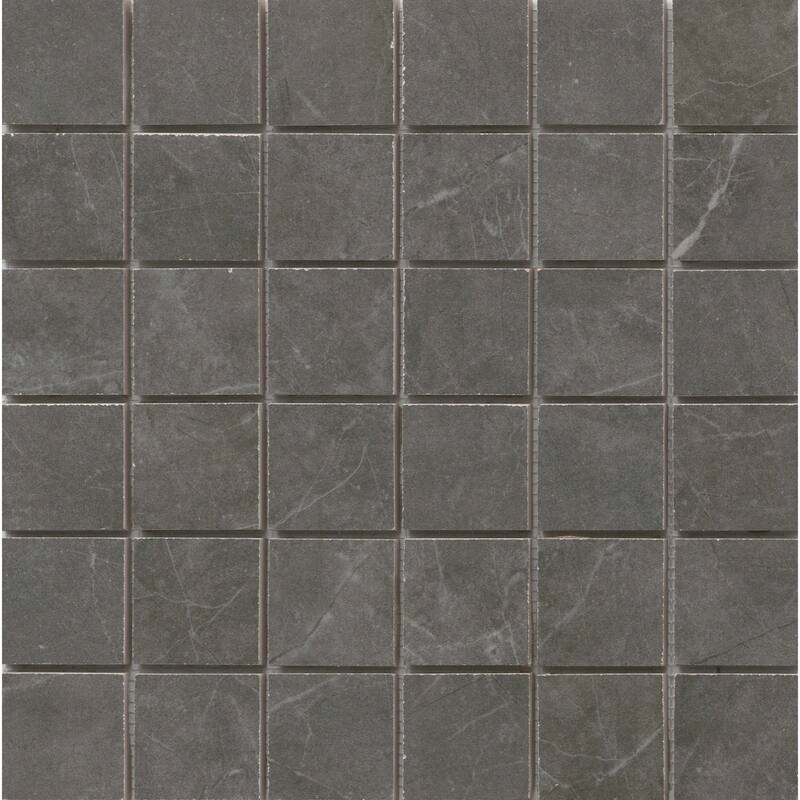 Emser Tile F20STER1212MO2M Sterlina II - 12" x 12" Square Floor and - Asphalt