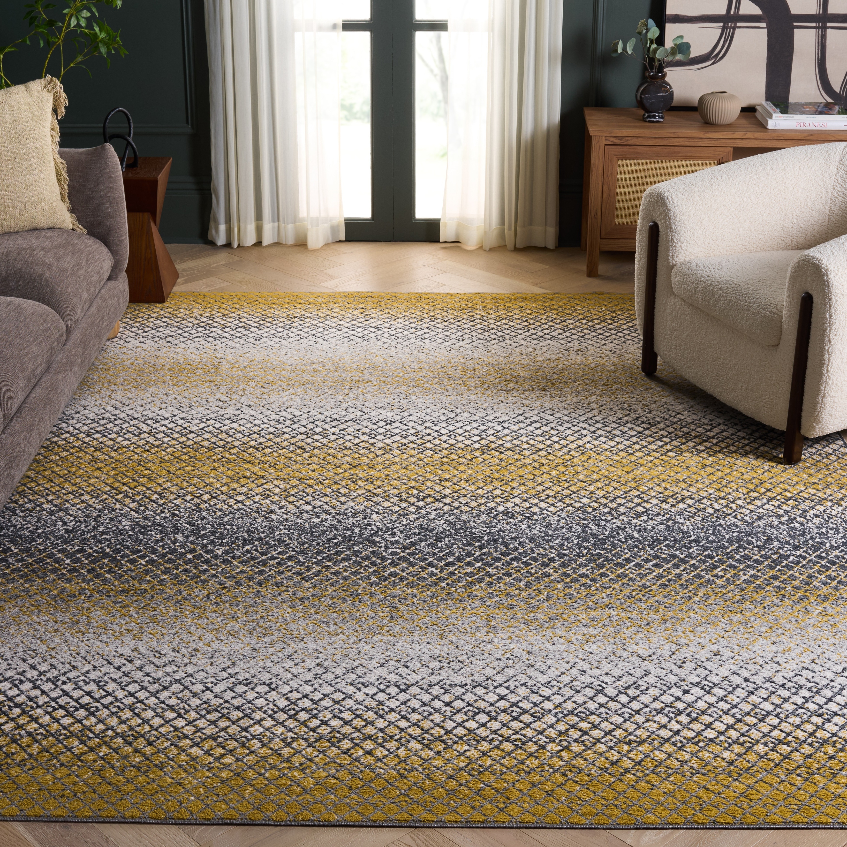 SAFAVIEH Odyssey Irada Modern Abstract Rug