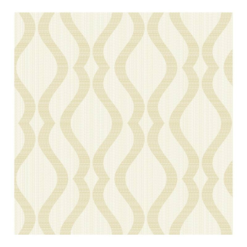 Advantage Yves Champagne Ogee Wallpaper - 20.5 x 396 x 0.025