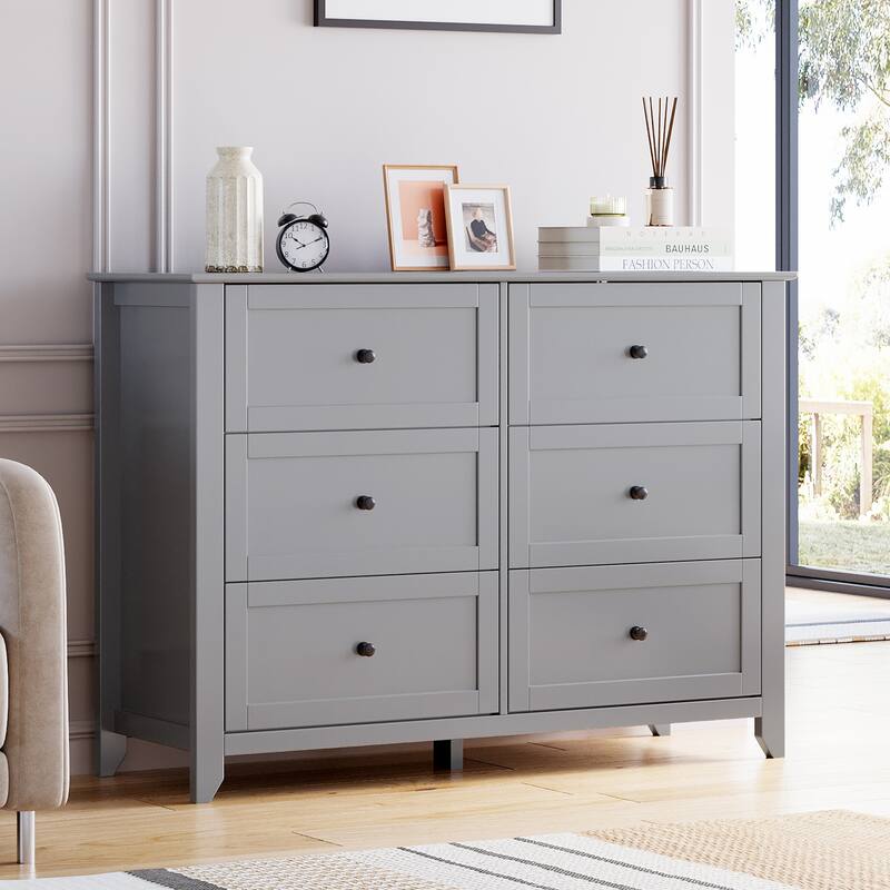 6 Chest of Drawer Dresser