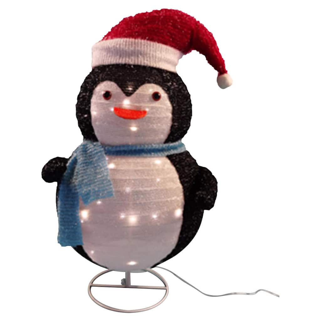 Sienna LED Warm White Pop-Up 2.5 ft. Yard Decor - Black