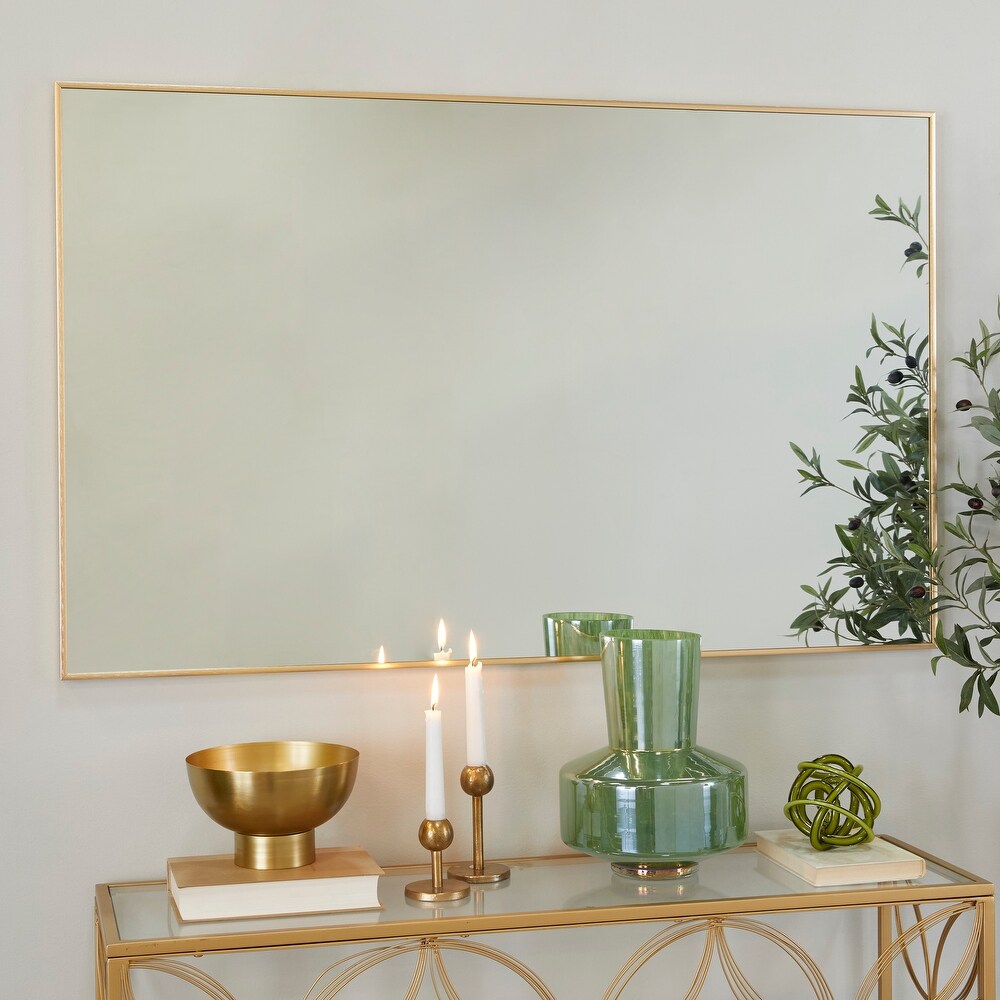 Etta Avenue Seamus Rectangle Glass Wall Mirror & Reviews