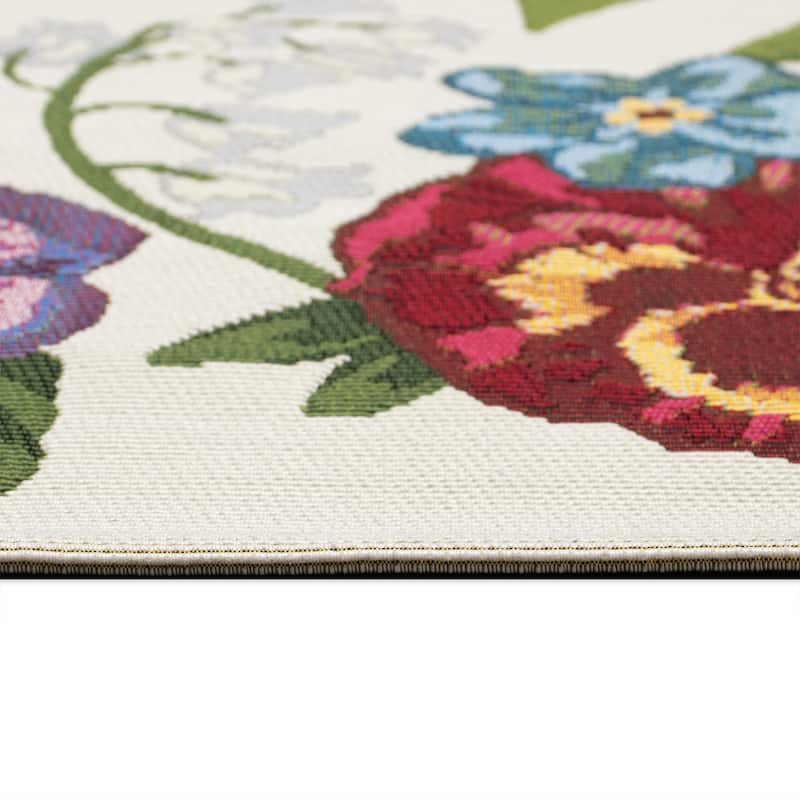Liora Manne Marina Secret Garden Indoor/Outdoor Area Rug