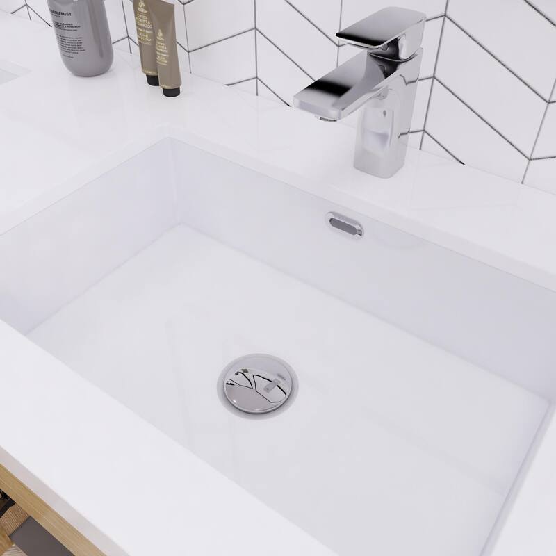 Eliza 60'' Wall Mounted Vanity with Double Sink