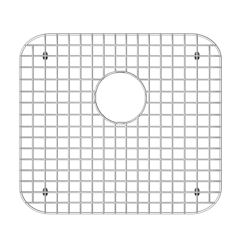 Whitehaus Matching Grid for Large Bowl of Model WHNDBU3320 - Stainless Steel - Stainless Steel