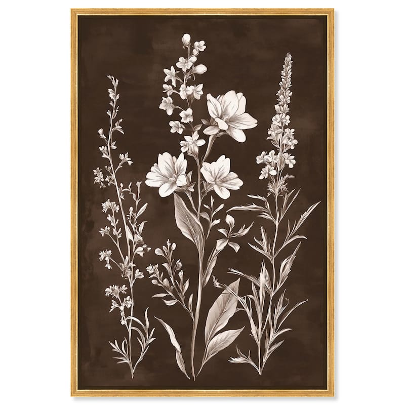 Timeworn Tendrils I Canvas by Art Remedy - 10" x 15" - Gold