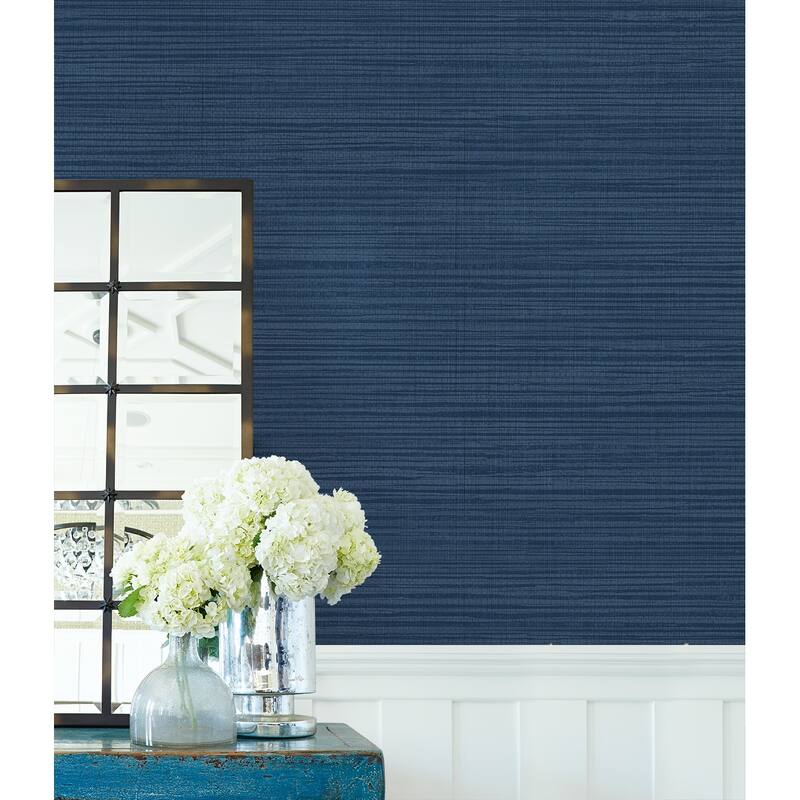 Seabrook Designs Hillside Stringcloth Unpasted Wallpaper