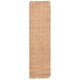 preview thumbnail 10 of 8, SAFAVIEH Handmade Natural Fiber Ocie Farmhouse Tassel Fringe Jute Rug 2'3" x 8' Runner - Natural - Runner