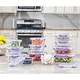 preview thumbnail 24 of 37, JoyFul 24 Piece Glass Food Storage Containers Set with Airtight Lids Purple