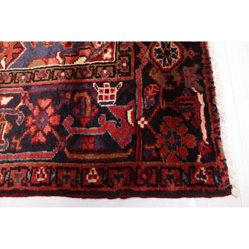 ECARPETGALLERY Hand-knotted Sarabi Red Wool Rug - 8'5 x 10'10
