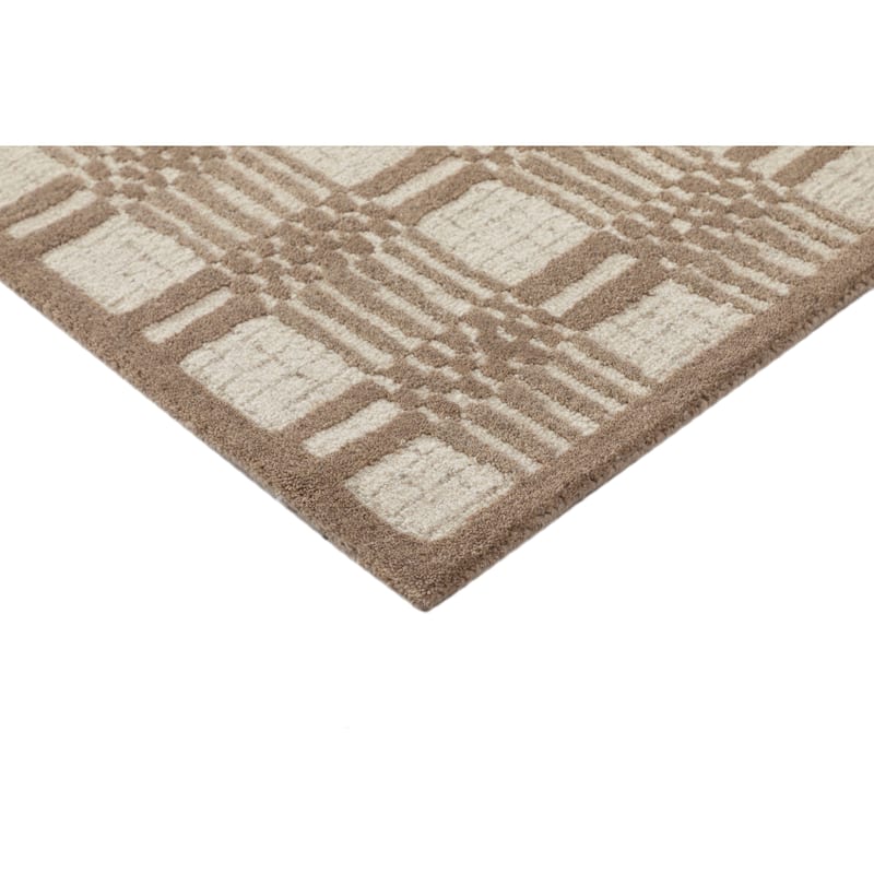 Terra by Obeetee Freya Stripe Beige Rug