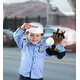 preview thumbnail 4 of 4, DolliBu Large Horse Sparkle Eyes Police Officer Plush with Cop Uniform - 8 inches