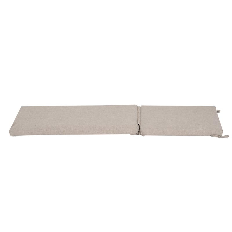 Christopher Knight Home - Noah Luxurious Comfort Outdoor Chaise Lounge Cushion with Secure Ties and Plush Support