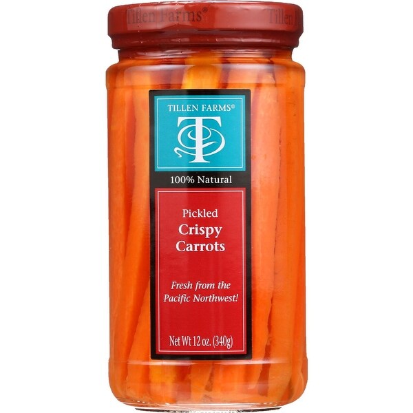 Tillen Farms Carrots - Pickled - Crispy - 12 oz - case of 6