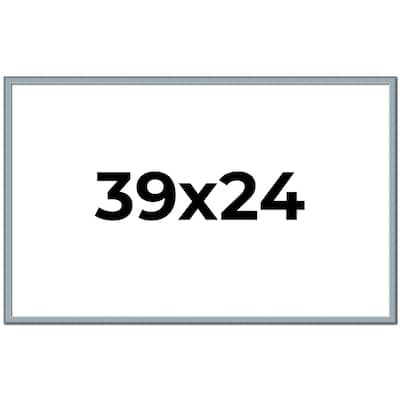 39x24 Frame Rustic Sky Blue Solid Wood Picture Frame | 0.75 Inch