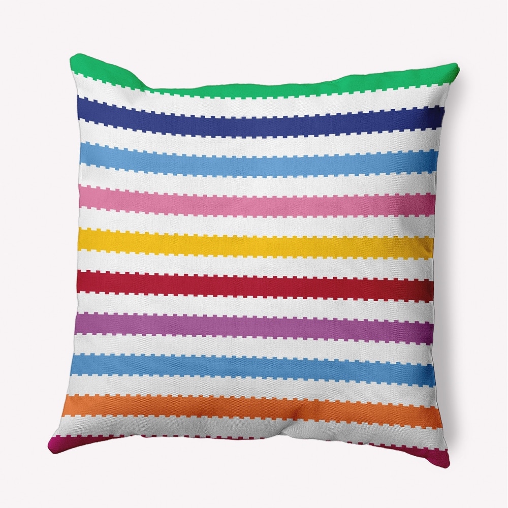 Zippy Stripe Decorative Throw Pillow