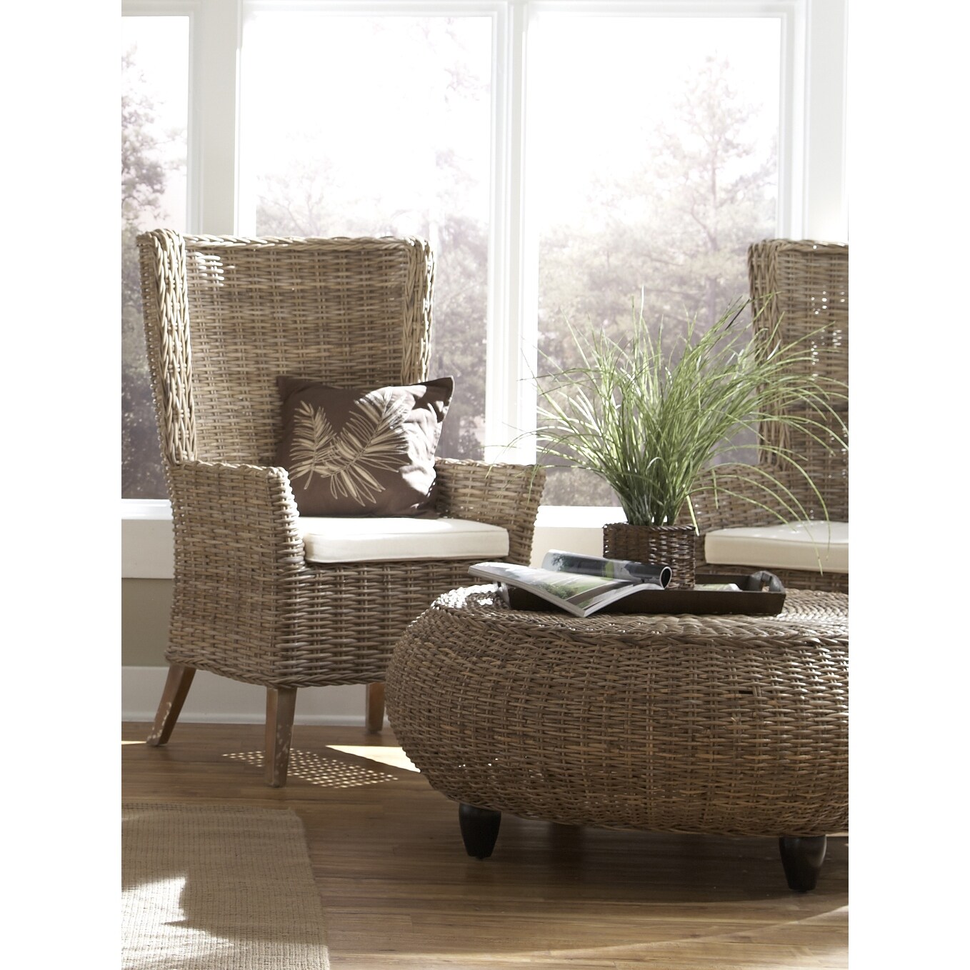 Kubu armless dining 2025 cushion