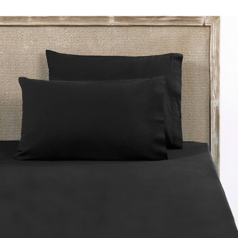 Ellwood King Pillow Case Set - Anthracite