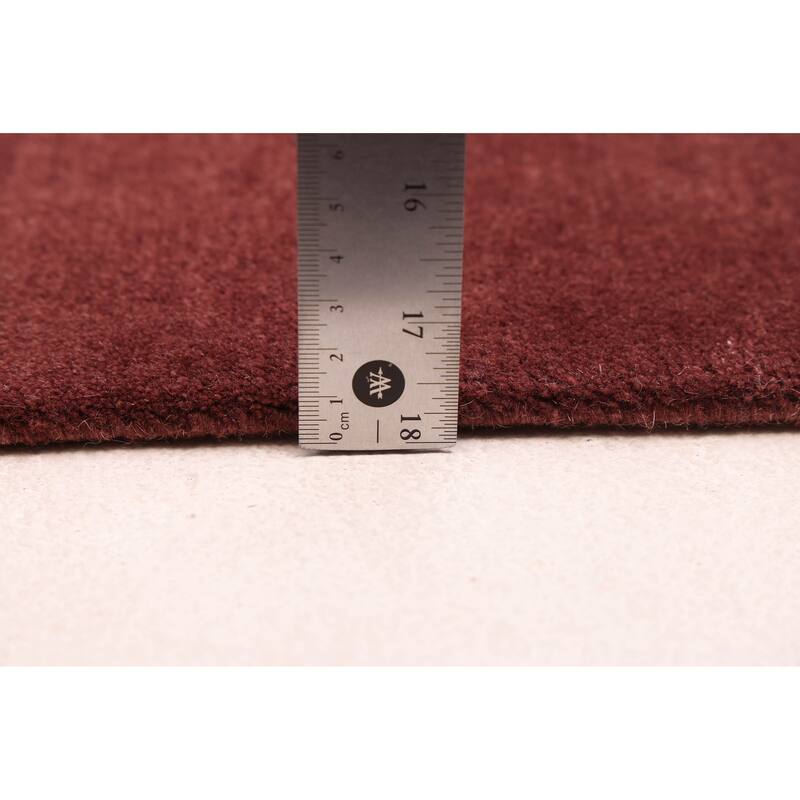 ECARPETGALLERY Hand-knotted Opulence Dark Brown Silk, Wool Rug - 7'11 x 9'10