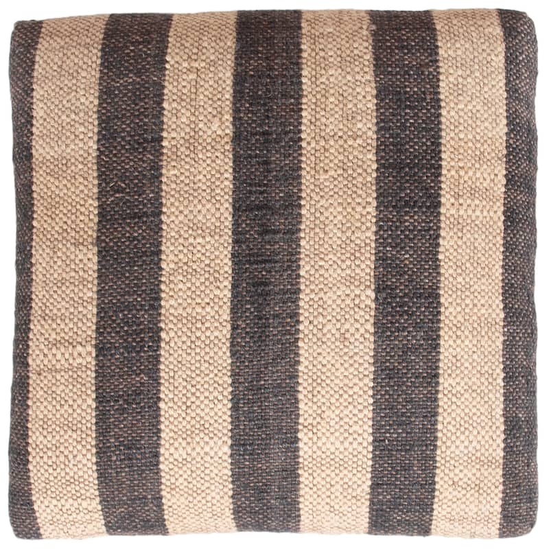 HERAT ORIENTAL Handmade Kilim Upholstered Wood Footstool