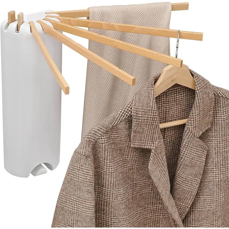Tripod Wall Mounted Drying Rack - Foldable Design