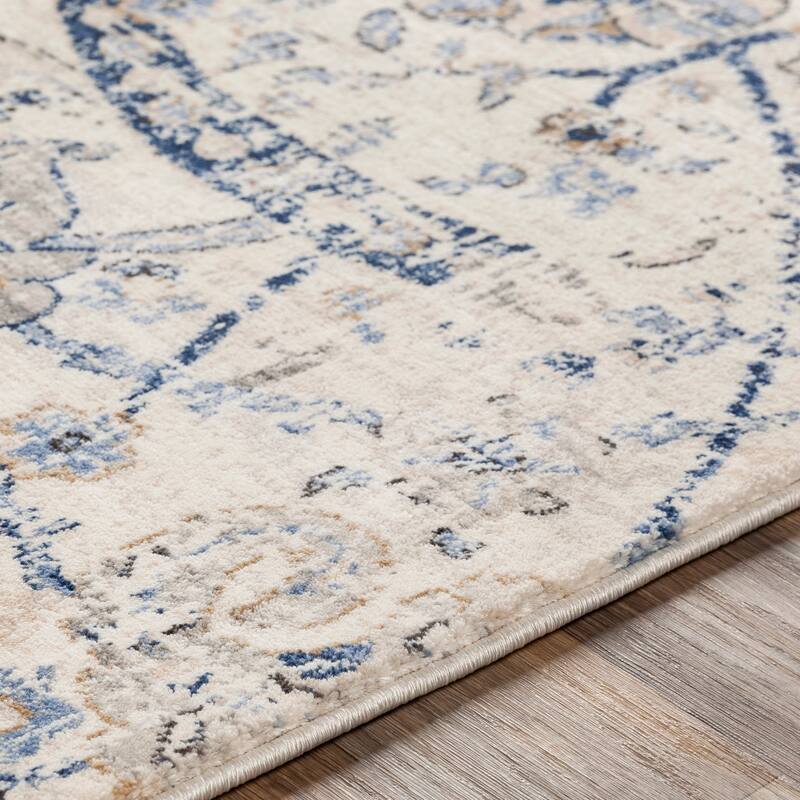 Livabliss Fitz Vintage Floral Area Rug