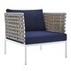 preview thumbnail 3 of 19, Harmony 10-Piece Sunbrella® Basket Weave Outdoor Patio Aluminum Sectional Sofa Set