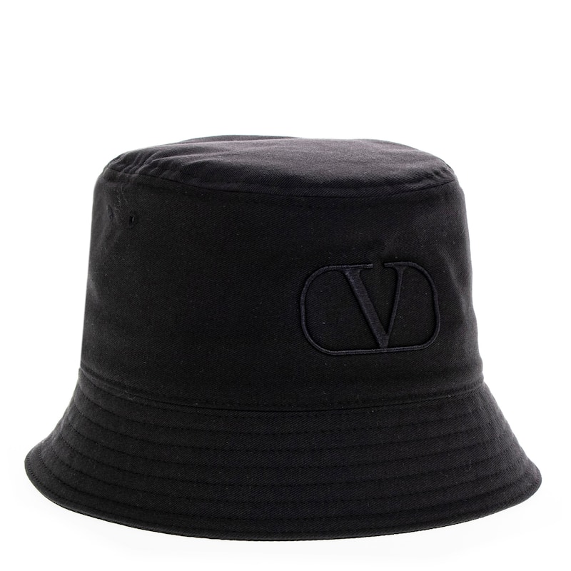 Valentino Vlogo Canvas Bucket Hat - 58