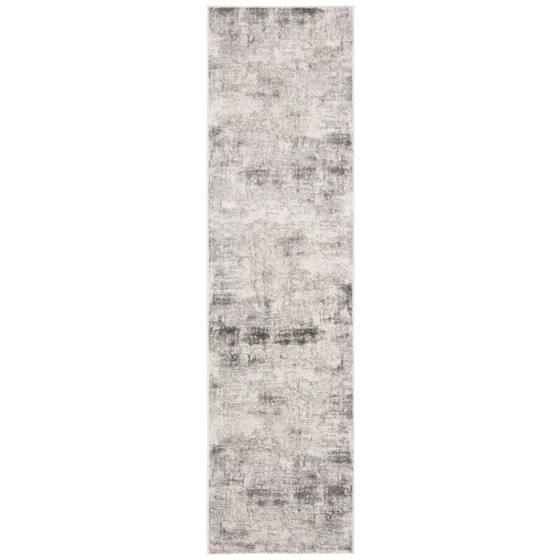 SAFAVIEH Vogue Lida Modern & Contemporary Abstract Beige/Charcoal Rug