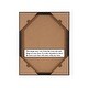 preview thumbnail 4 of 7, Modern Vintage Floral II Indigo by Avery Tillmon Framed Canvas Wall Art Print 22 x 22 in. - Sylvie Beaded White