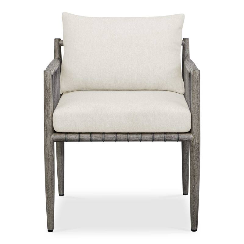 Uttermost Borneo White Outdoor Dining Chair