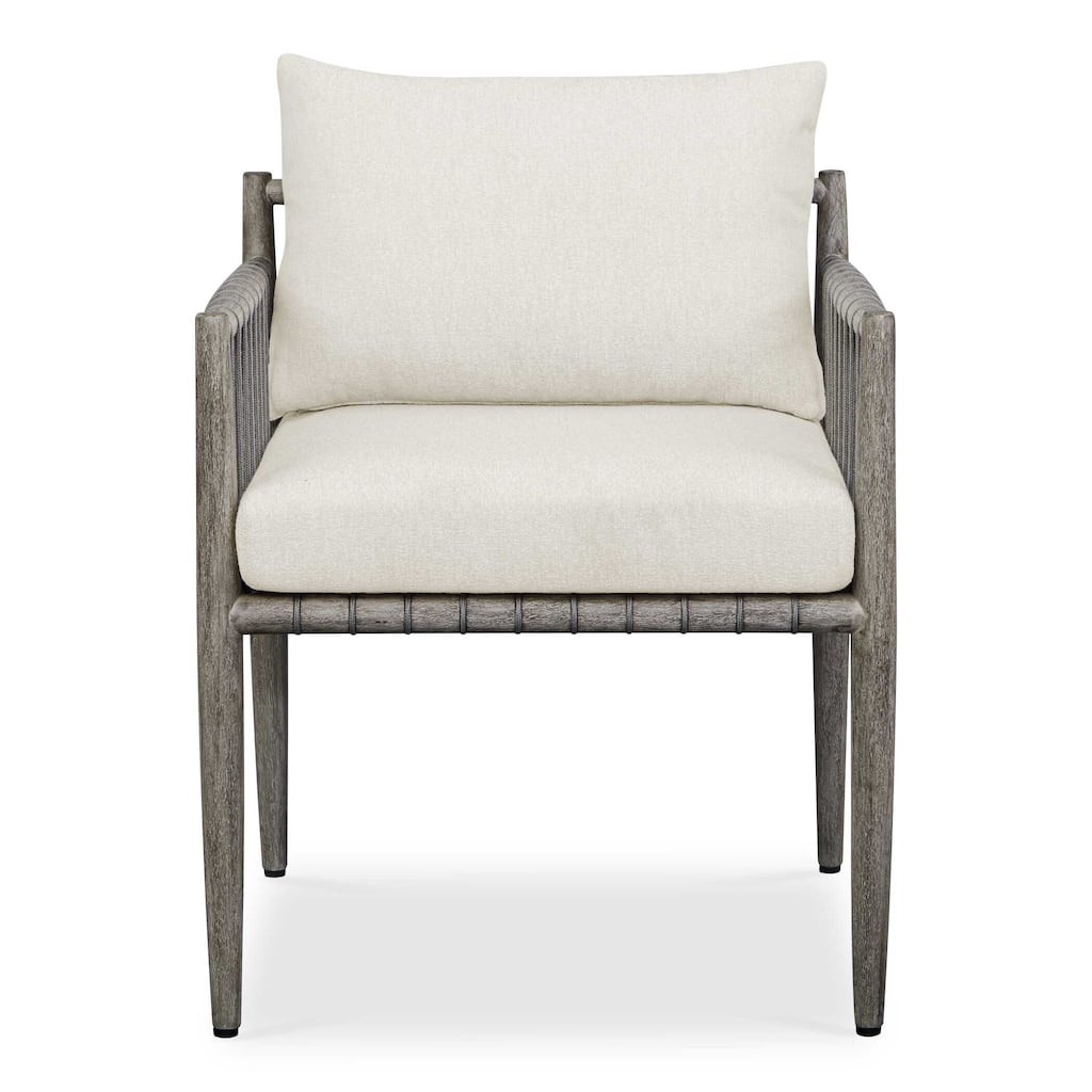 Uttermost Borneo White Outdoor Dining Chair