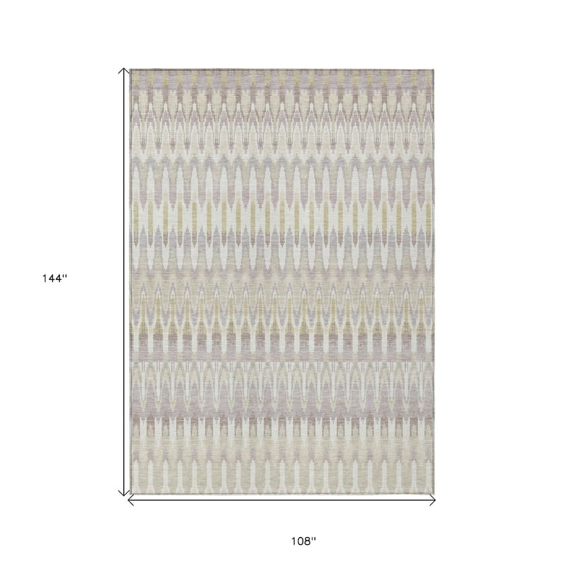 HomeRoots Southwestern Transitional Rectangle Outdoor Rug
