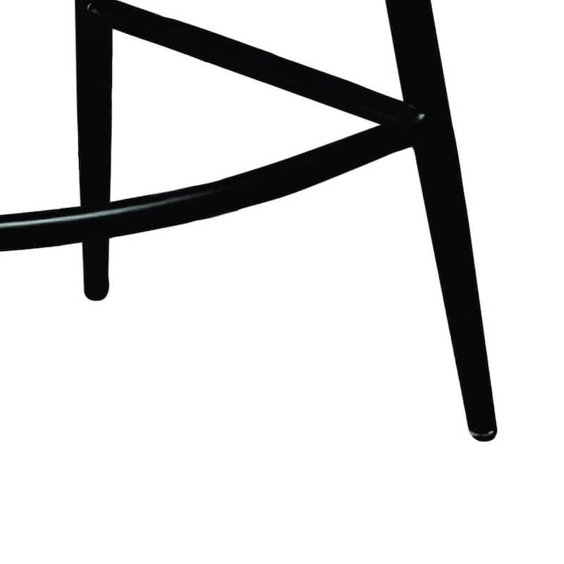 Reuger Upholstered Stools with Saddle Seat (Set of 2)