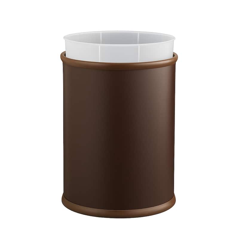 CONTEMPO 13qt Oval Wastebasket with Liner