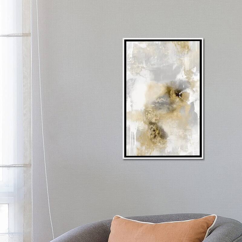 iCanvas "Irresistible Tan I" by Tate Bridges Framed Canvas Print