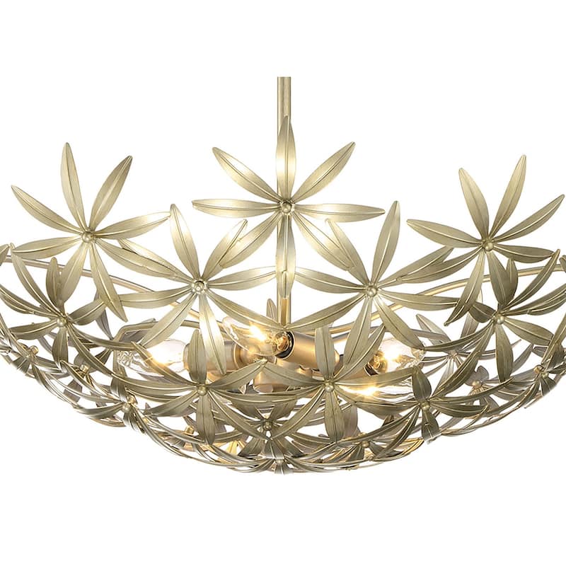 Minka Lavery 2146 Flower Child 4 Light 21" Wide Bowl Pendant
