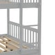 preview thumbnail 32 of 54, Full Size Bunk Bed with Ladder and Safety Rails