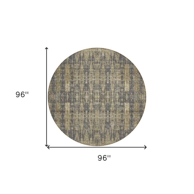 HomeRoots Moroccan Transitional Rectangle Outdoor Rug